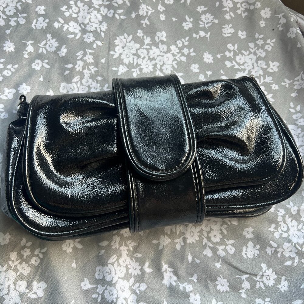 Womens Clutch Slim Wallet Office Career Wristlet Purse, Black